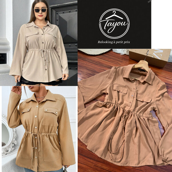 Veste Femme Chic à Cordon