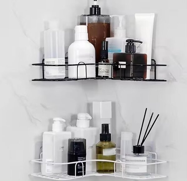 Wall Mounted Bathroom Shampoo Rack Pair