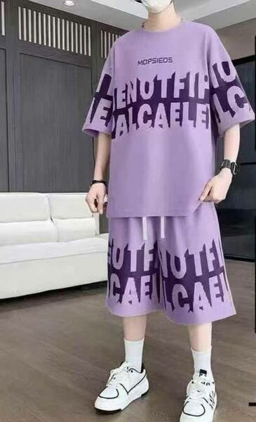 Ensemble T-shirt et Short Décontracté