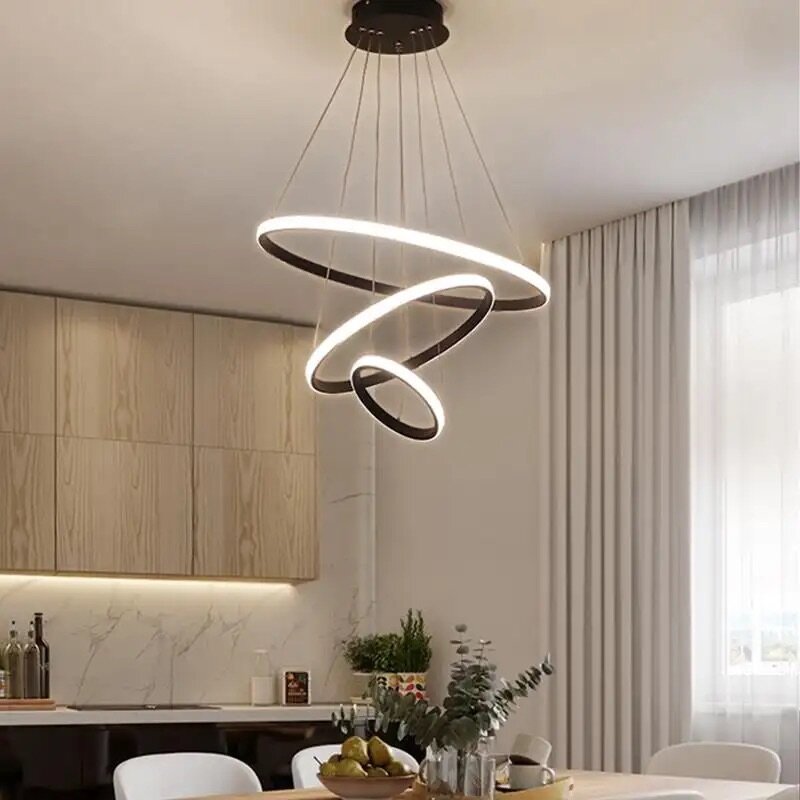 3 Rings Ceiling Light