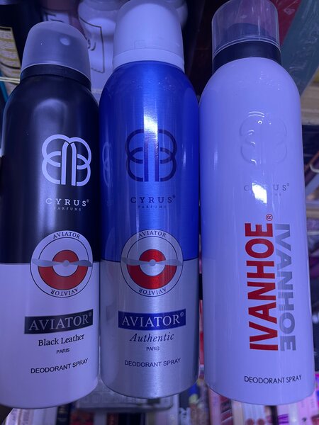 Cyrus Deodorant Spray Collection