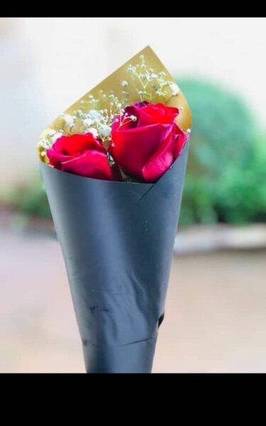 Bouquet de roses rouges