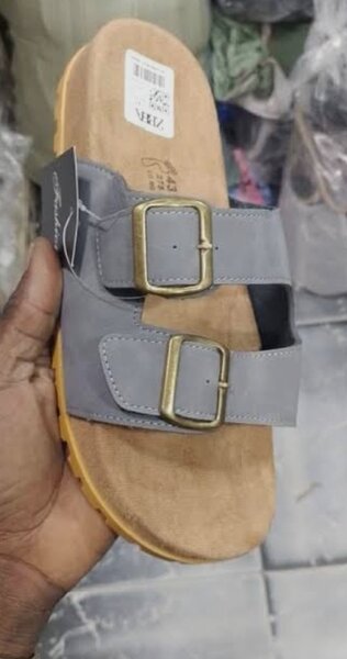 Sandales en cuir confort