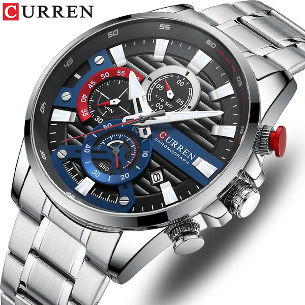 MONTRE CURREN CHRONOGRAPHE AUTHENTIQUE