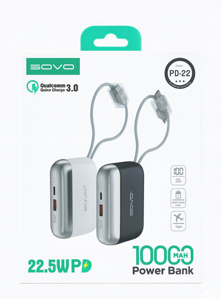 Power Bank SOVO 10000mAh