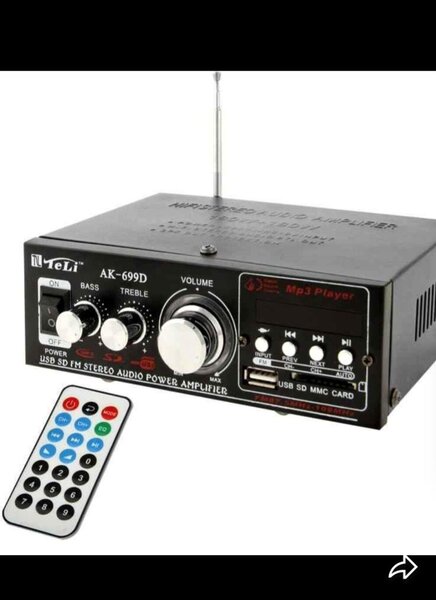 Amplificateur stéréo USB SD