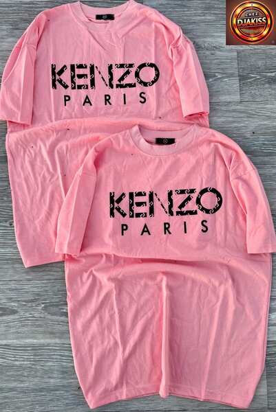 T-shirts roses Kenzo Paris