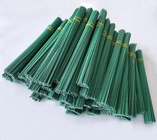 Crochet flower stems