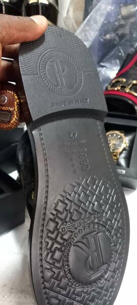 Sandales en cuir homme