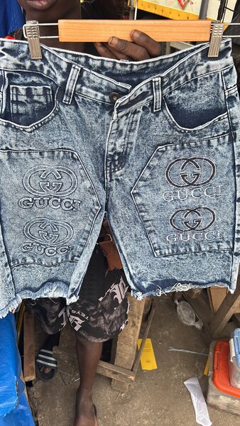 Shorts en jean décontractés