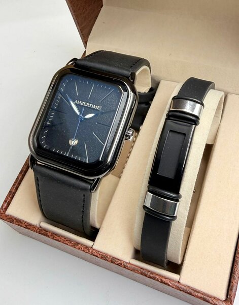 Montre et Bracelet Homme Élégant