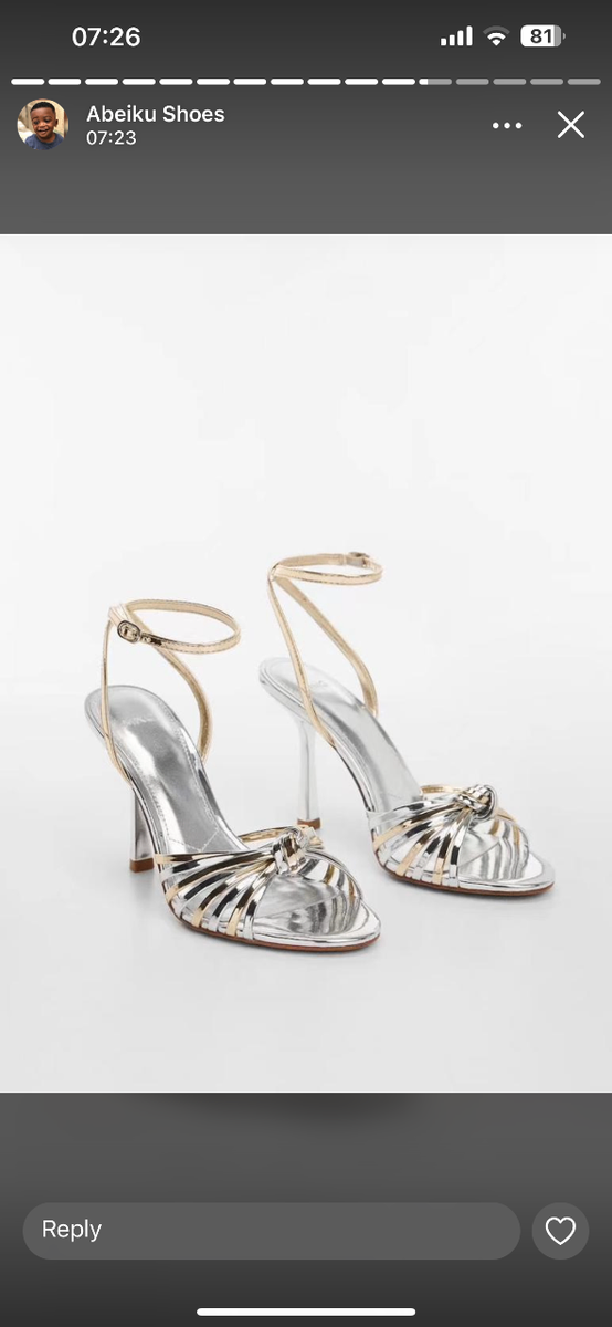 Classy strappy heels