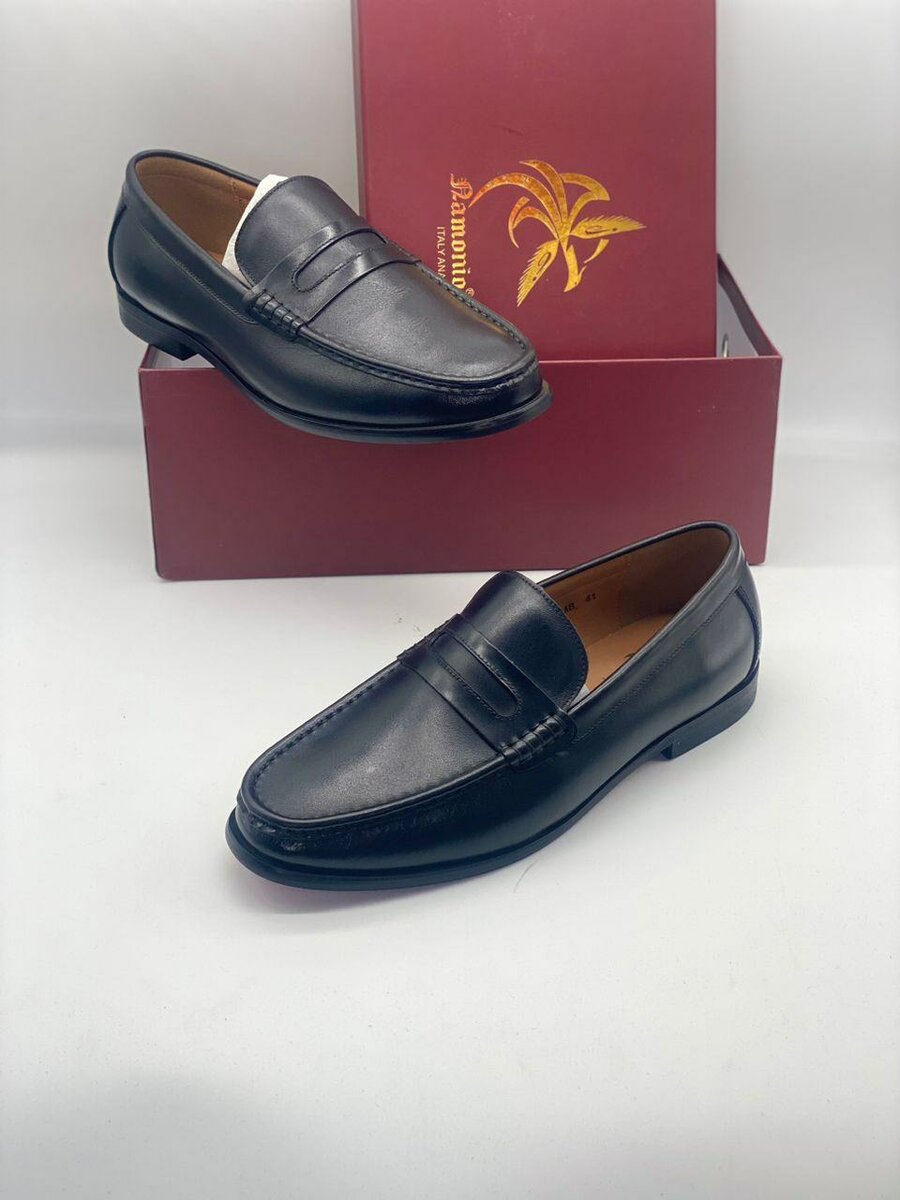 Solid Leather Formal Shoes
