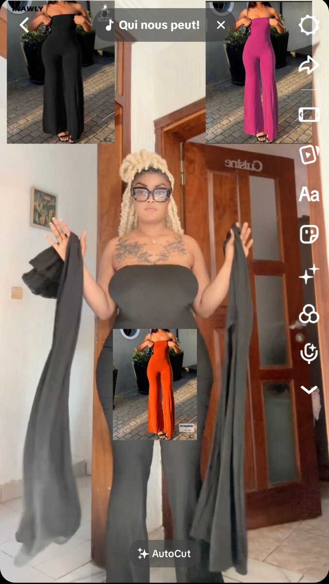 Combinaison élégante femme