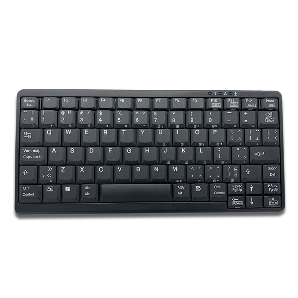 Mini Clavier compact USB noir