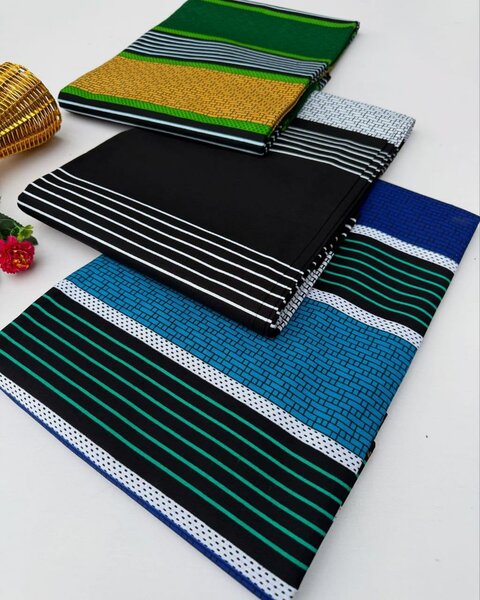 Tissus africains colorés