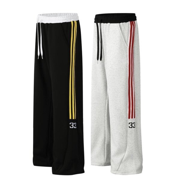 Pantalons de survêtement rayés