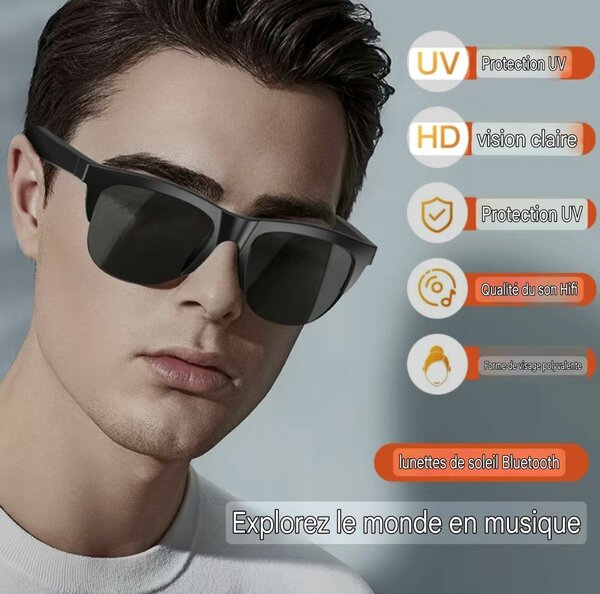 Lunettes audio Bluetoo Intégré