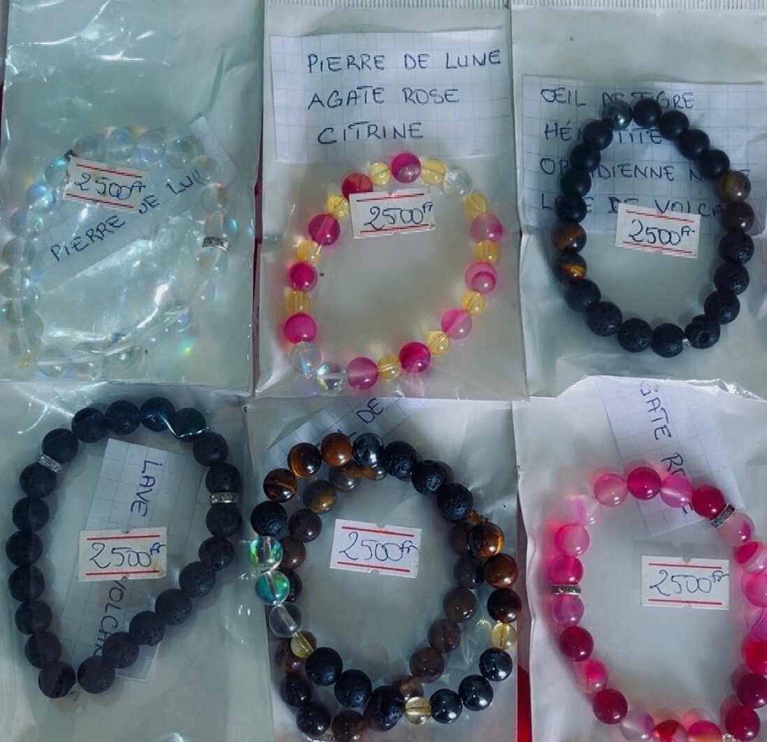 Bracelets en pierres naturelles