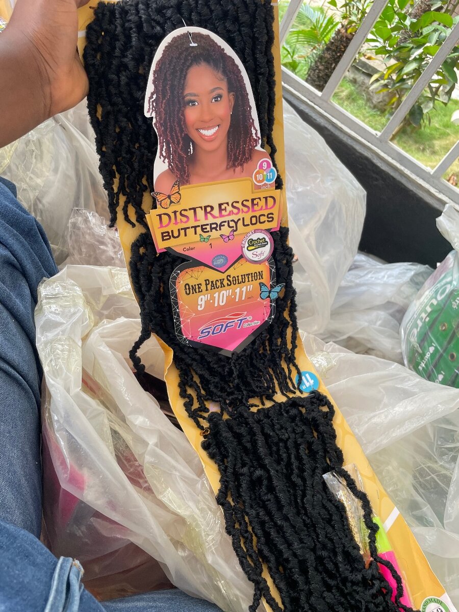 Extensions Cheveux Distressed Butterfly Locs