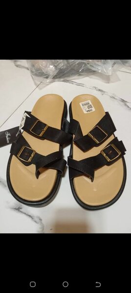 Sandales confort double boucle