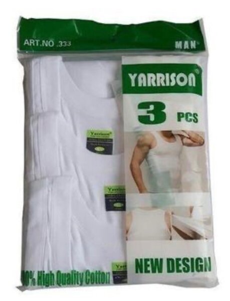 Lot de 3 débardeurs hommes coton