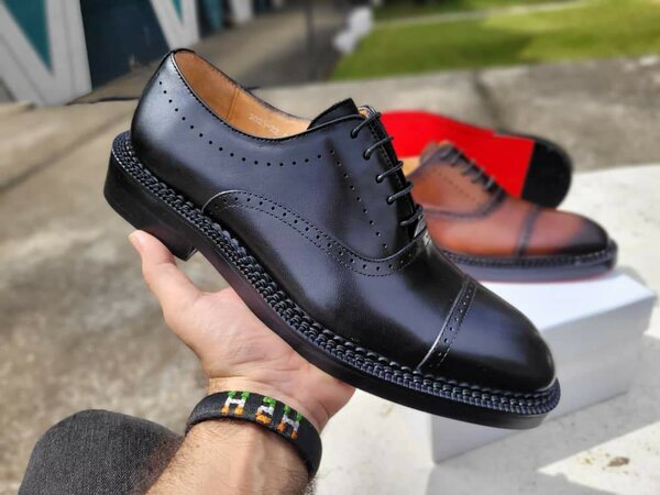 Chaussures Derby en Cuir Élégantes
