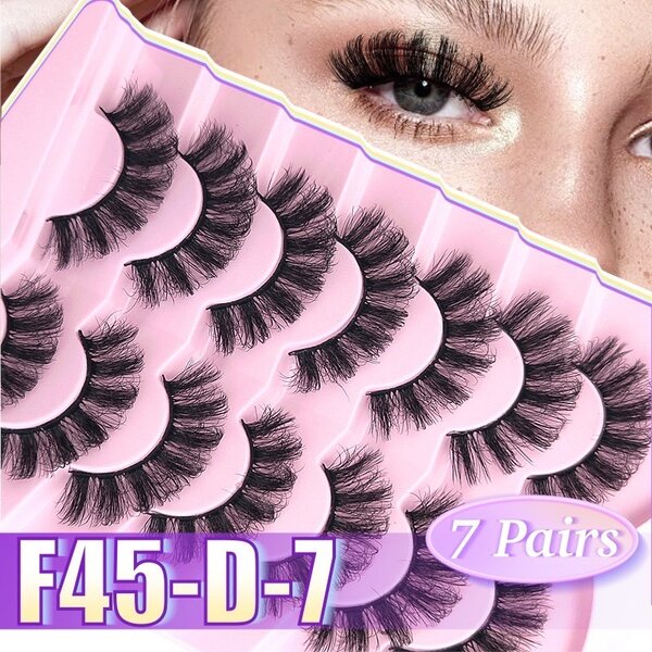 Cils 3D Volumineux 7 Paires