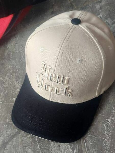Casquette Beige New York