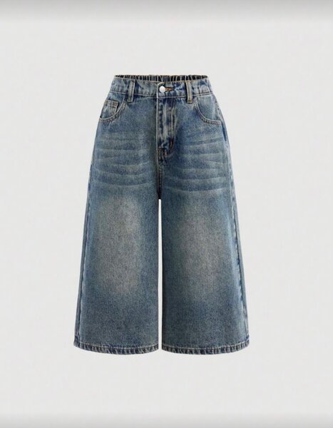 Culottes en Jean Décontractées