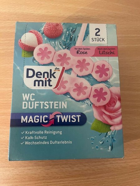 Denkmit wc Duftstein