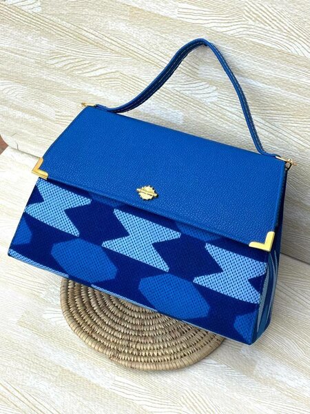 Sac à main en tissu imprimé