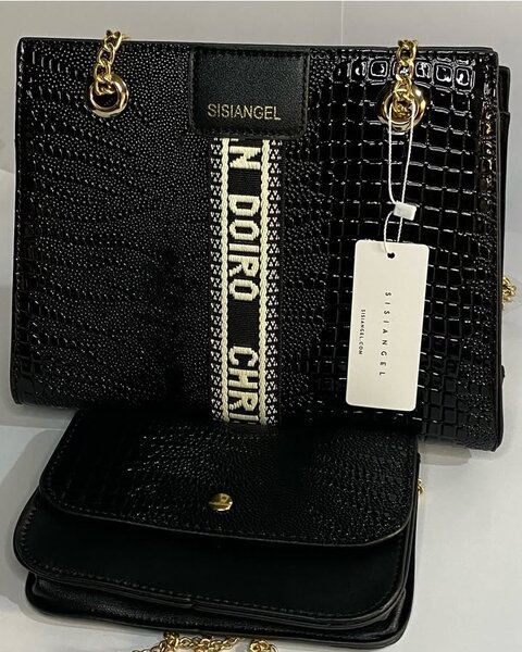 Black Dior Dupe Bag
