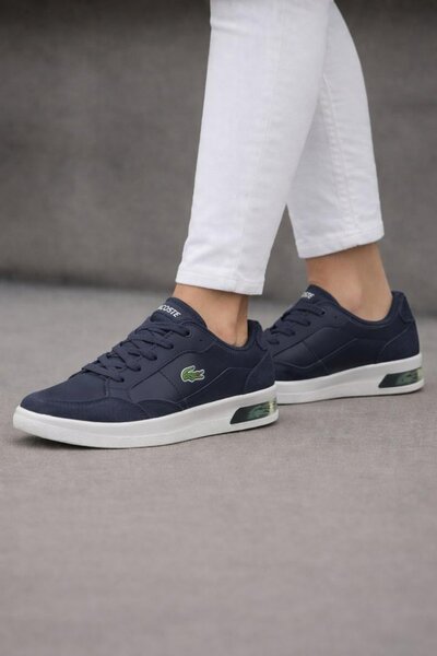 Lacoste baskets bleu marine homme