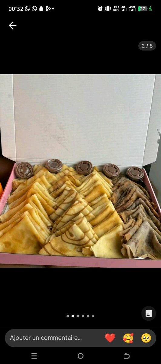 Box de crêpes gourmandes