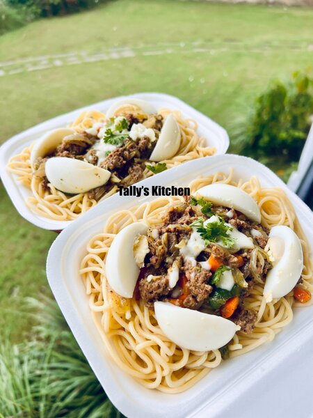 Spaghetti viande hachée mardi