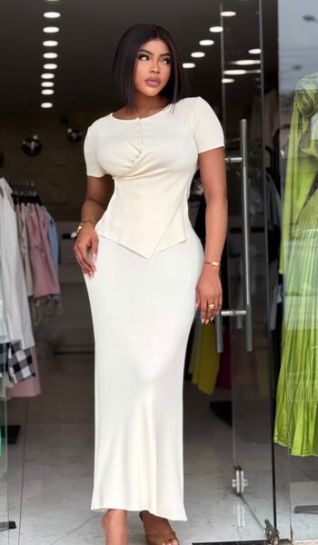 Robe longue élégante femme