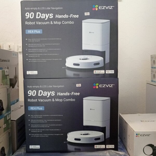 EZVIZ RE4 Plus Aspirateur Robot