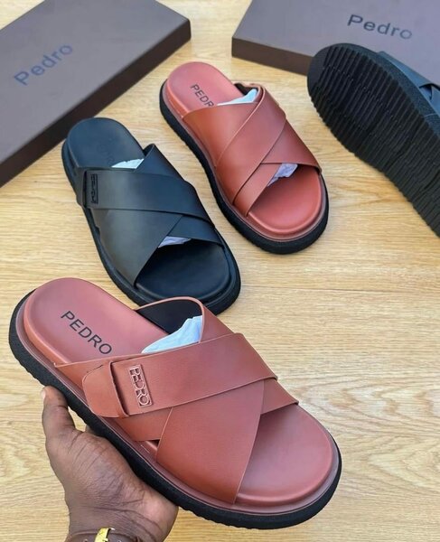 Mules Homme Pedro en Cuir