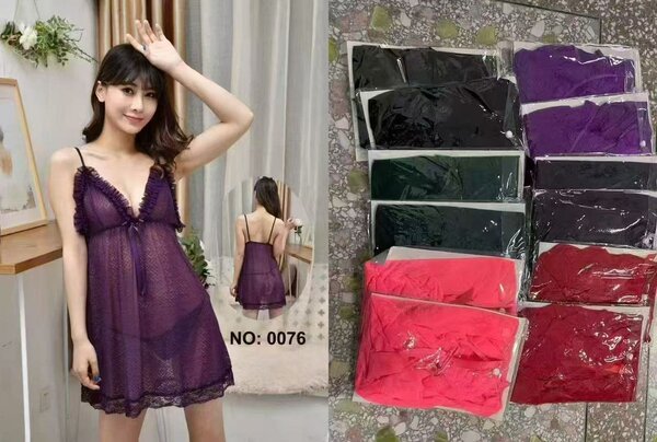 Nuisette en dentelle sexy femme