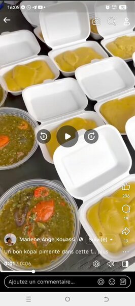 Sauce kôpê placali kabato riz