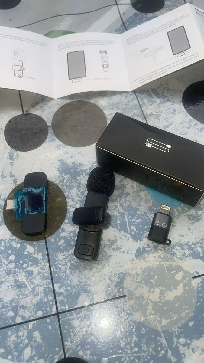 Microphone Lavalier Sans Fil K8