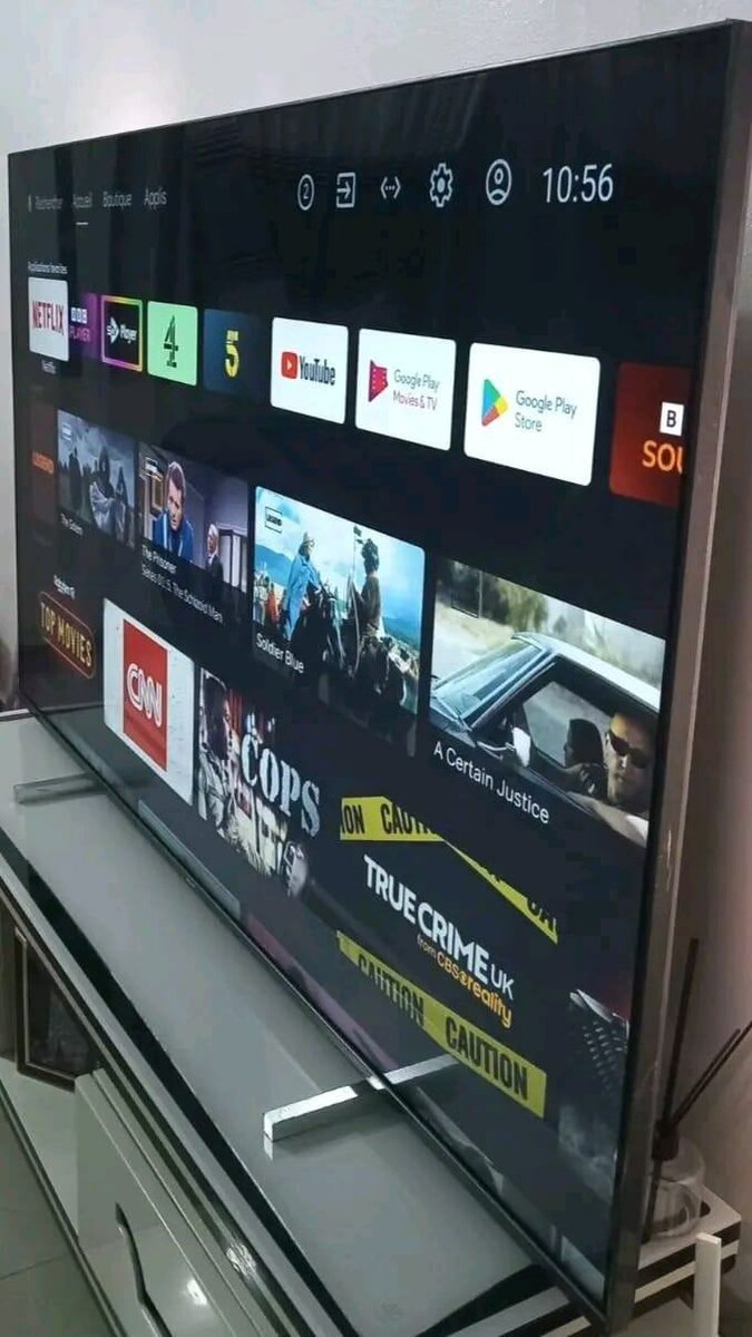 Smart TV UHD 4K 55 pouces