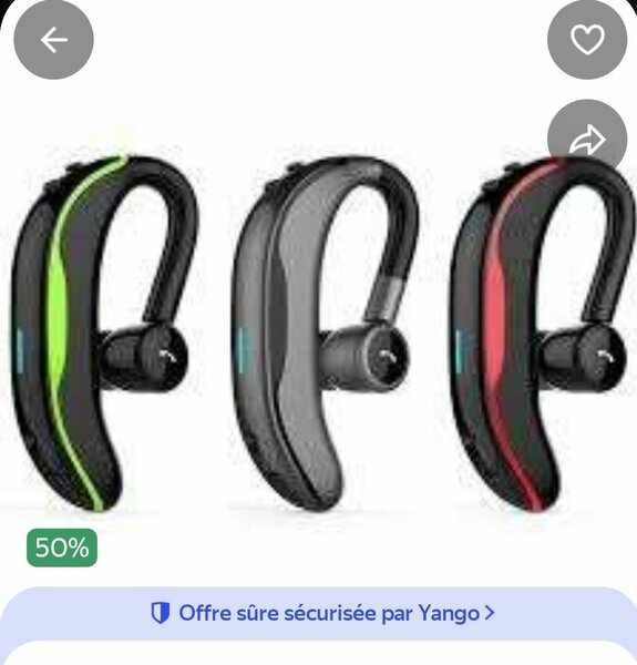 Écouteurs Bluetooth sans fil