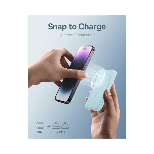 MagSafe Wireless Power Bank for iPhone (5000mAh, 20W Fast Ch