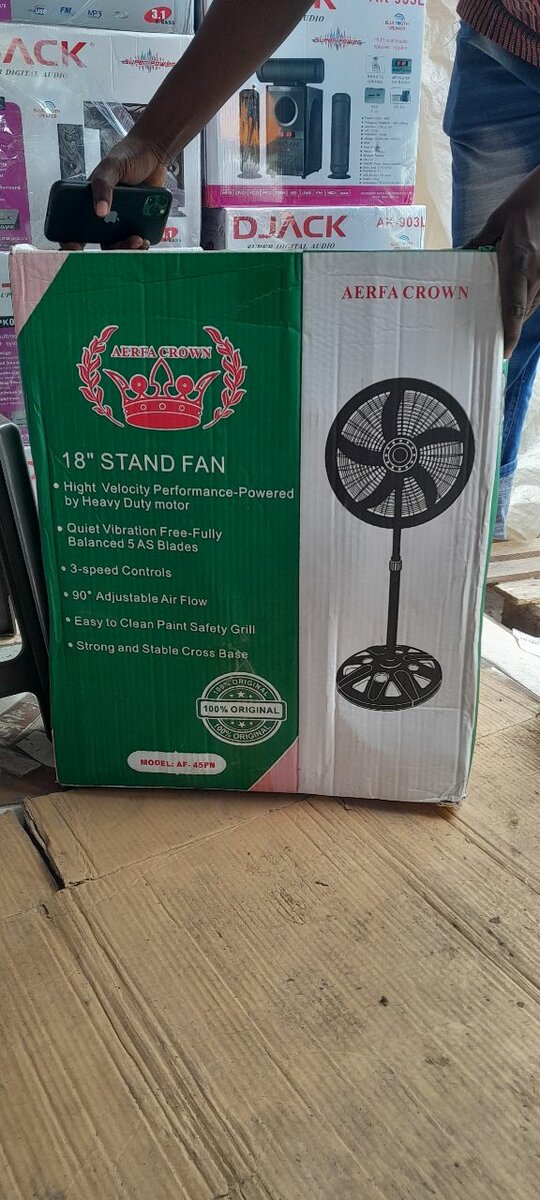 Ventilateur sur pied 12 pouces