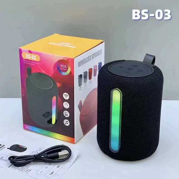Enceinte Bluetooth RGB Sans Fil