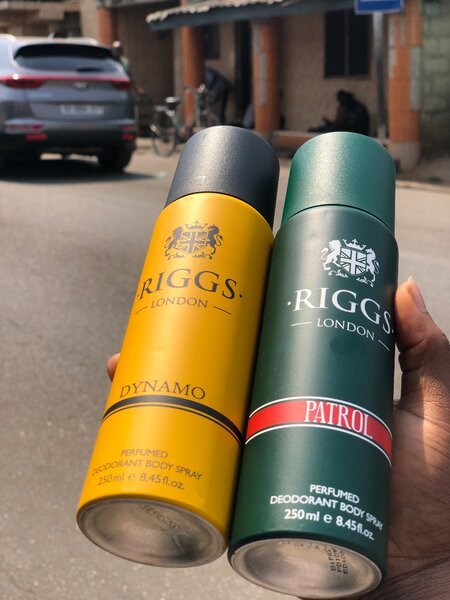 Riggs deodorant spray