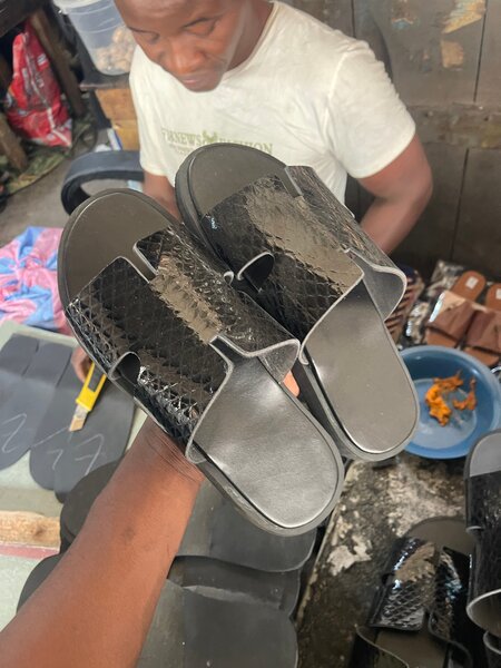 Sandales en cuir élégantes