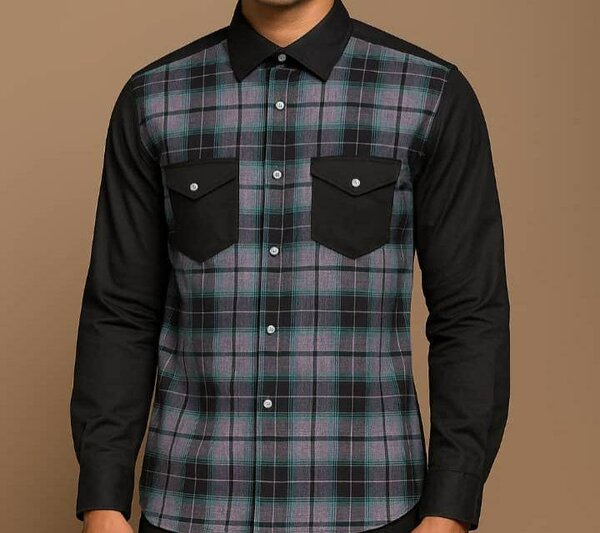 Chemise à carreaux élégante